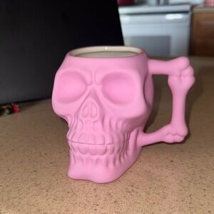 Pink Skull Mug